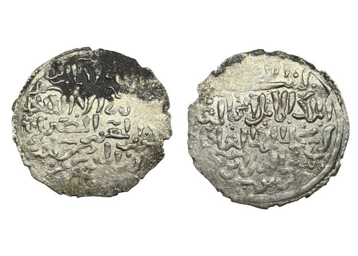 درهم أيوبي عدن 627 هـ سيف الدين بن أيوب - 2300 -