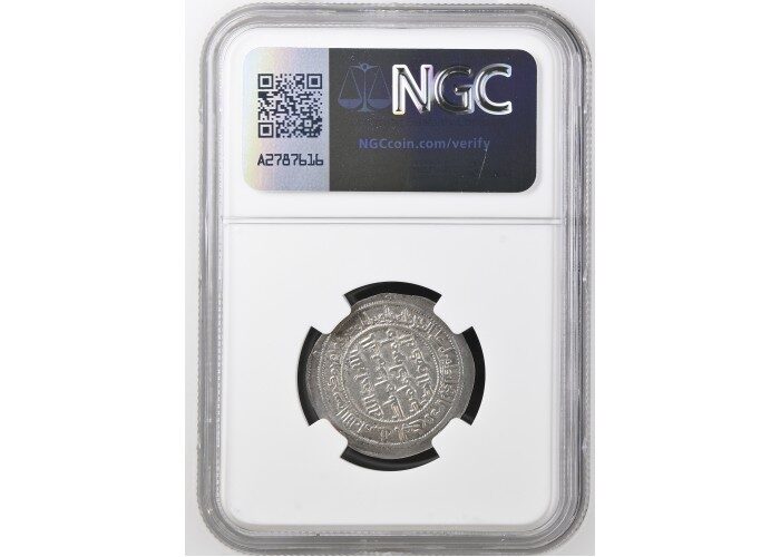 درهم أموي عبدالملك بن مروان البصرة 82 هـ ( مقيم NGC ) - 3627 -
