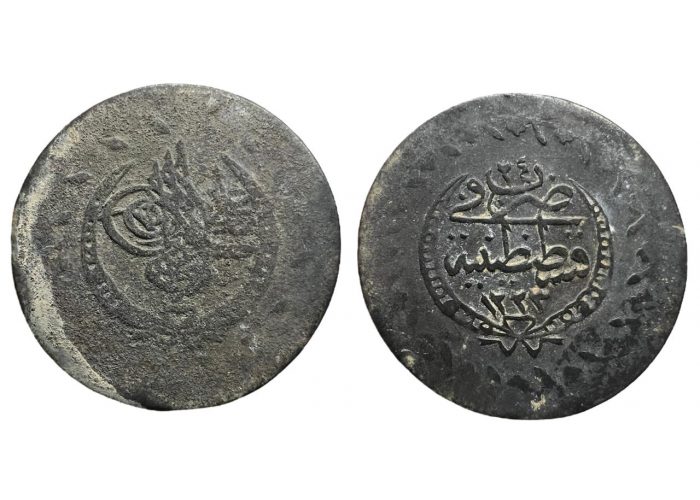 20 بارة عثماني القسطنطينية 1223/24 هـ - 3663 -
