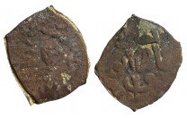 فلس مملوكي برقوق دمشق - 3878 -