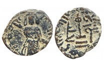 فلس أموي الواقف حلب - 3897 -