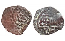 فلس مملوكي الصالح اسماعيل حلب - 3934 -