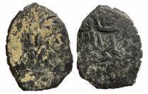 فلس مملوكي المنصور علي الثاني الاسكندرية - 3940 -