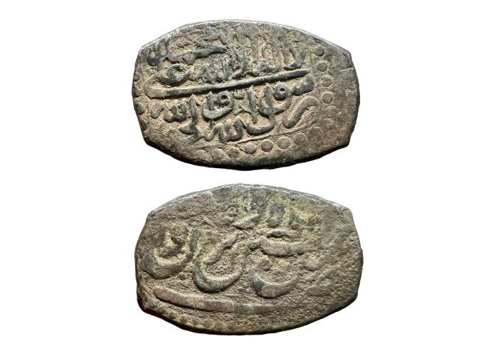 شاهي فضة فئة 5 الدولة الصفوية السلطان حسين ضرب أرفان بأرمينية - 3371 -