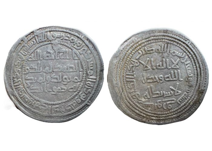 درهم أموي الوليد بن عبد الملك سابور 96 هـ - 3107 -