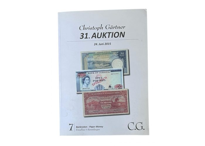 كتالوج مزاد كريستوف جارتنر 31 تاريخ 24 يونيو 2015 