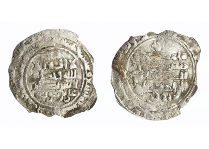 درهم بويهي شيراز 329 هـ عماد الدوله ابو الحسن علي بن بويه